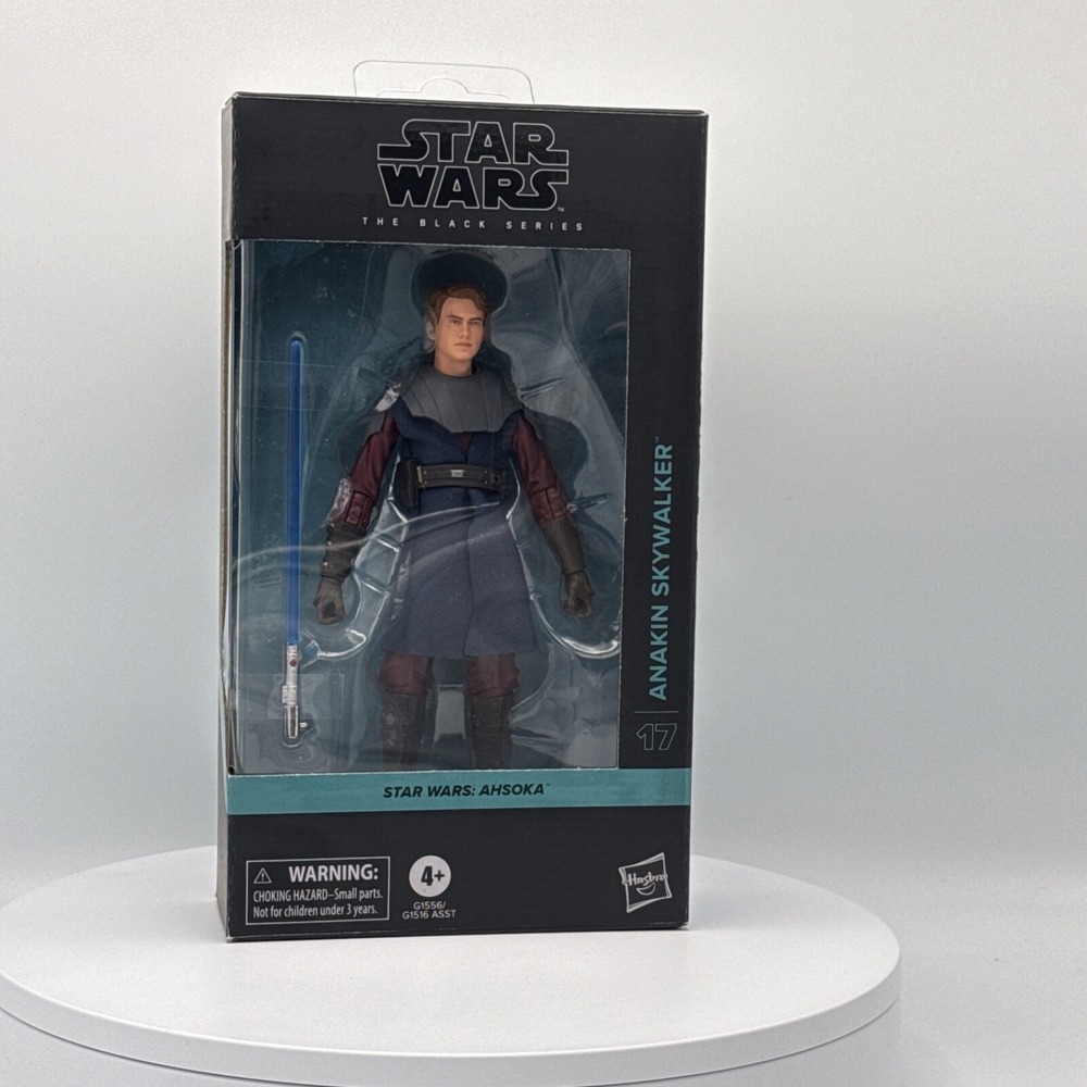 Hasbro Anakin Skywalker Action Figure Star Wars Black Series Ahsoka 17